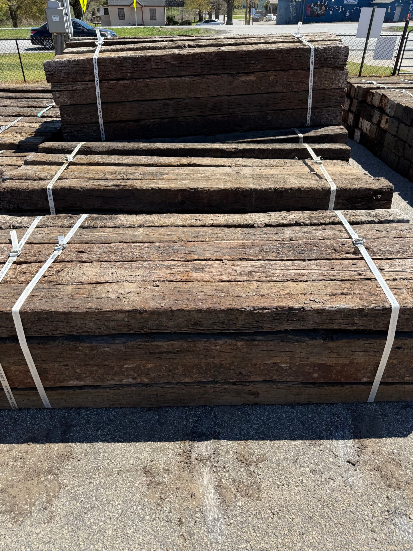 Reclaimed Railroad Ties - Utility Grade