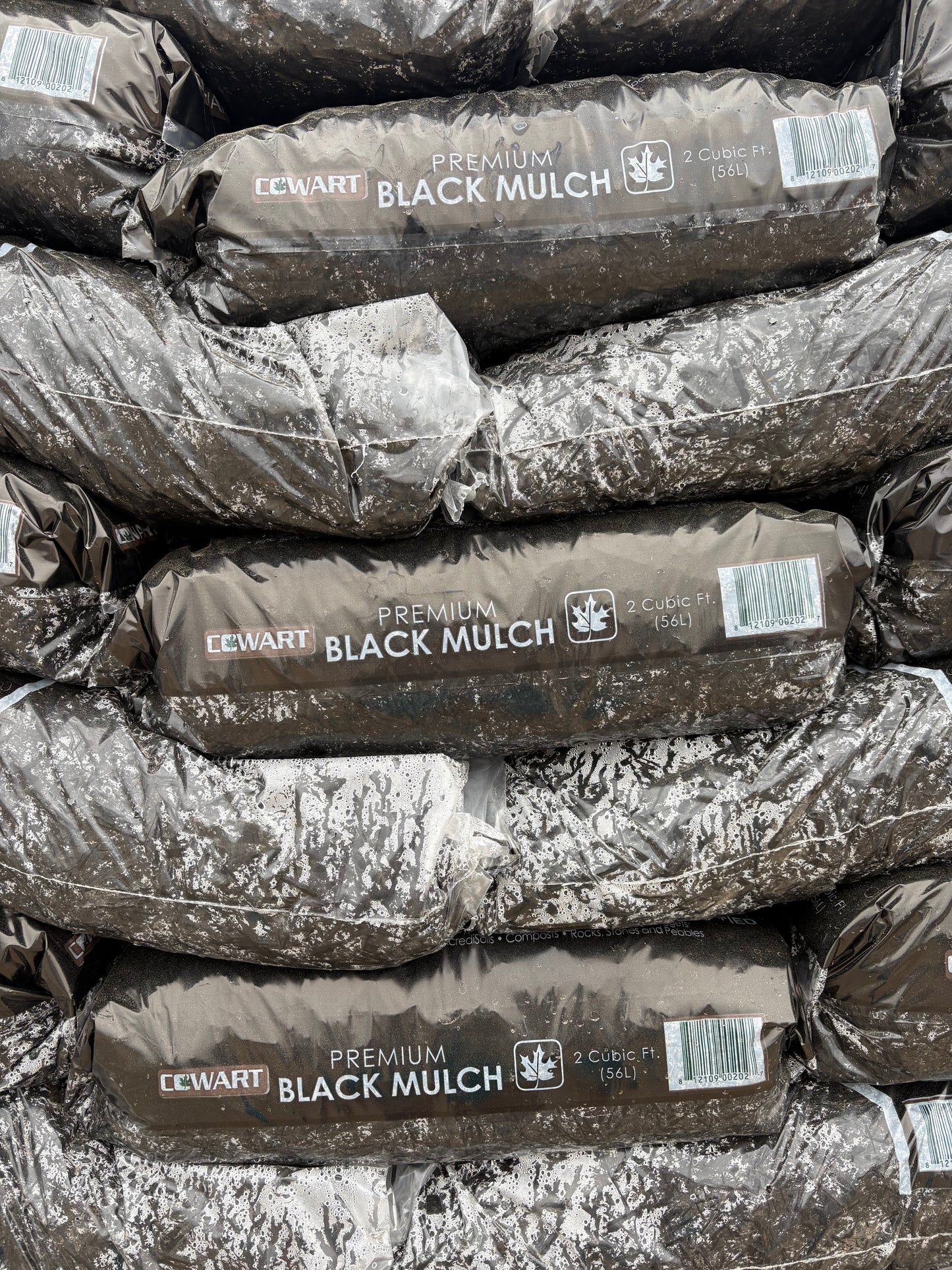 Cowart Premium Black Mulch - 2 cu ft bag