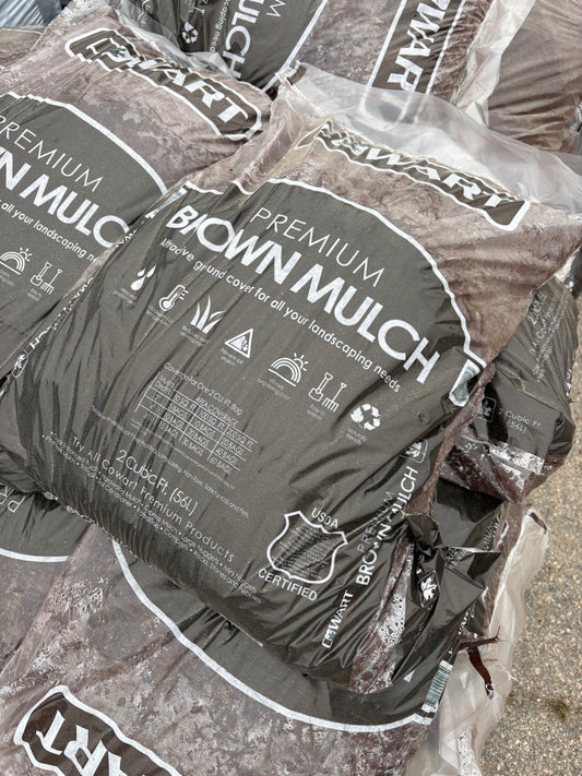 Cowart Premium Brown Mulch - 2 cu ft bag