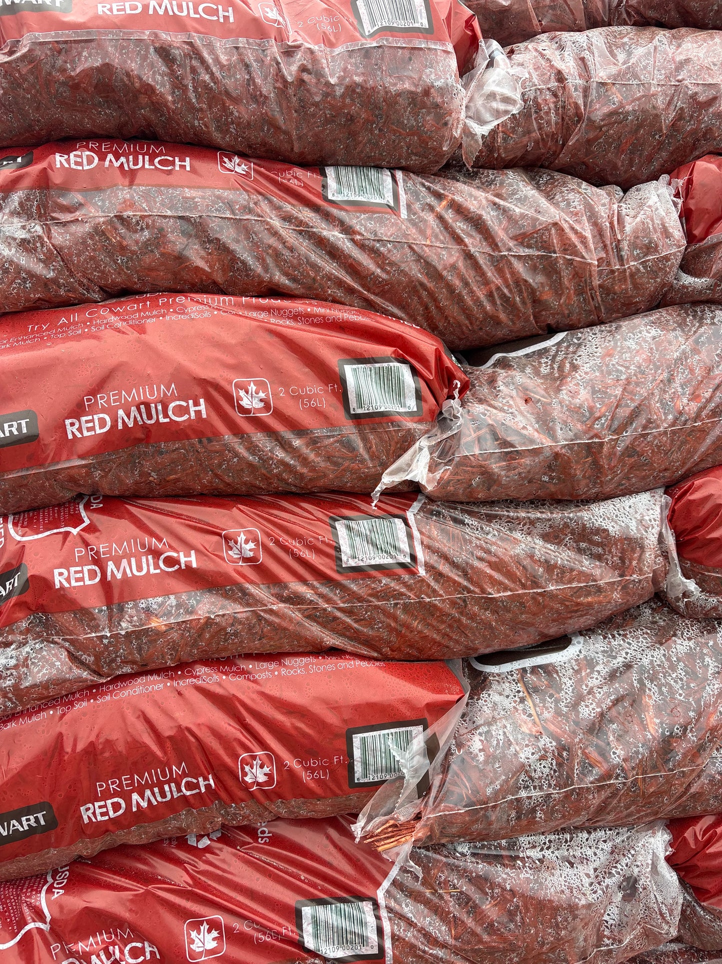 Cowart Premium Red Mulch - 2 cu ft bag
