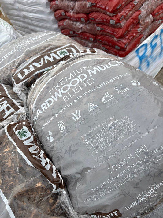 Cowart Hardwood Mulch - 2 cu ft bag