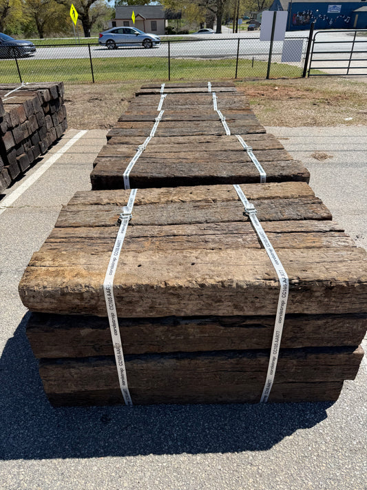 Reclaimed Railroad Ties - Agility Grade