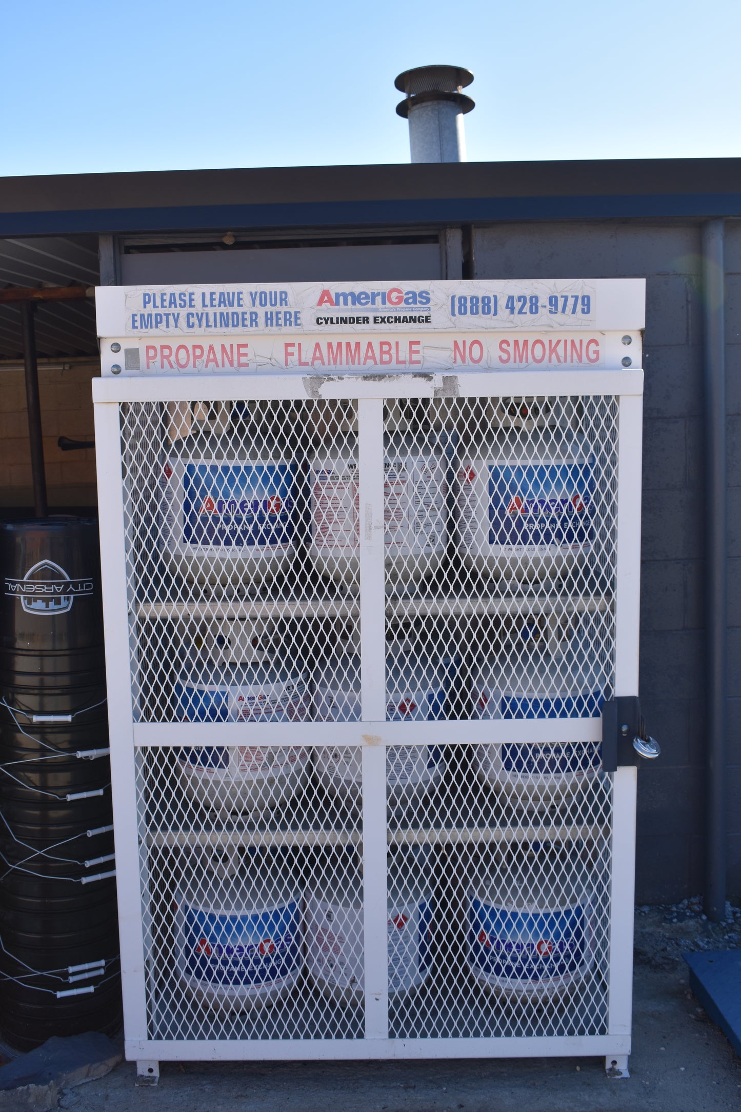 20lb Amerigas Certified Propane Tank-Full (No Exchange)