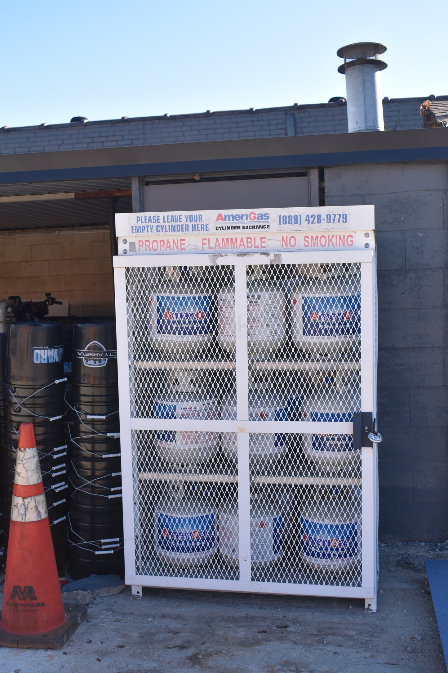 20lb Amerigas Certified Propane Tank Exchange-Full