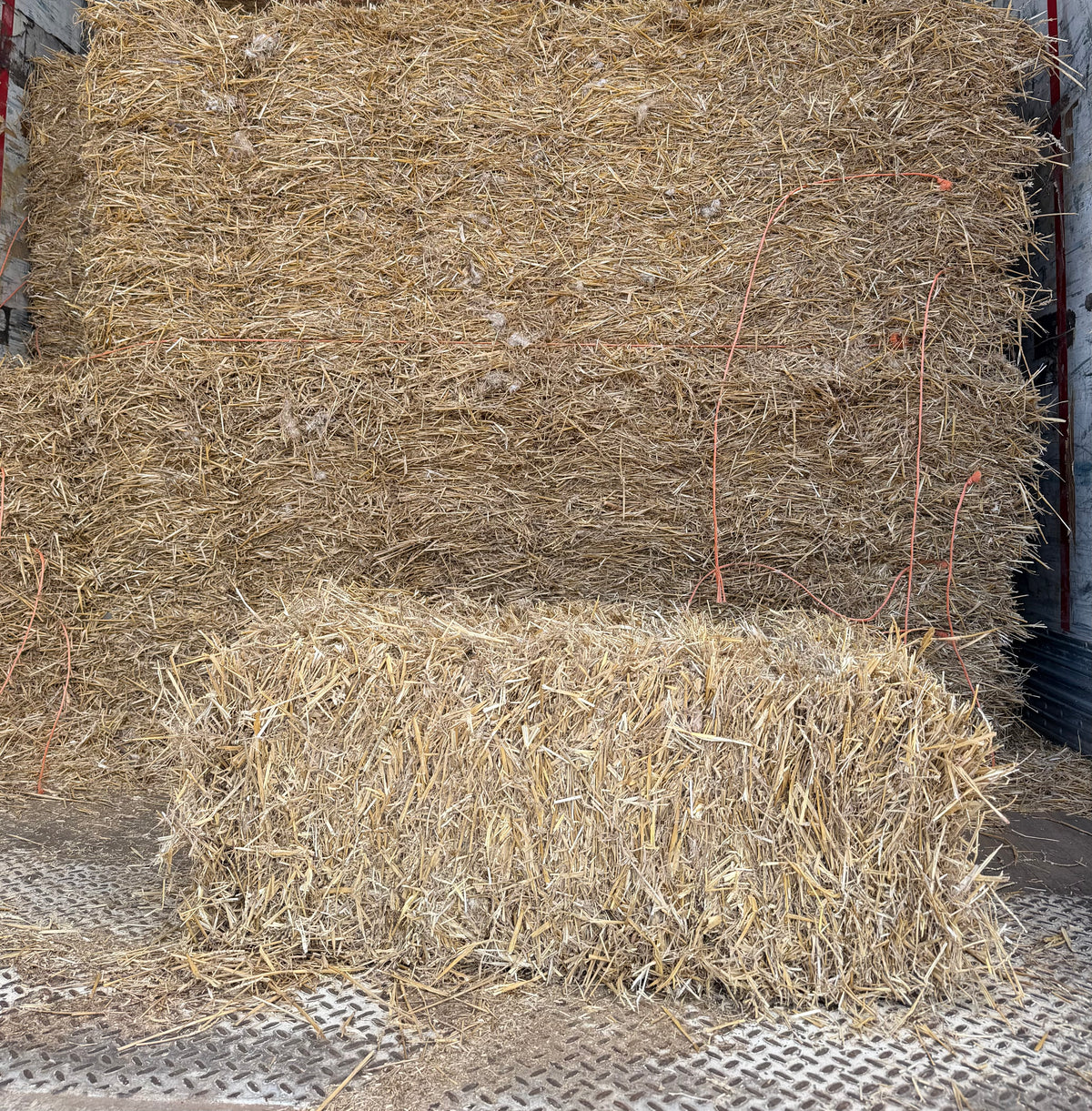 Baled Wheat Straw